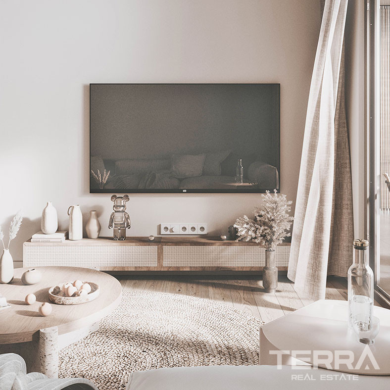 Luxury Apartments with Sea View in Alanya Avsallar Near the Beach - 60021