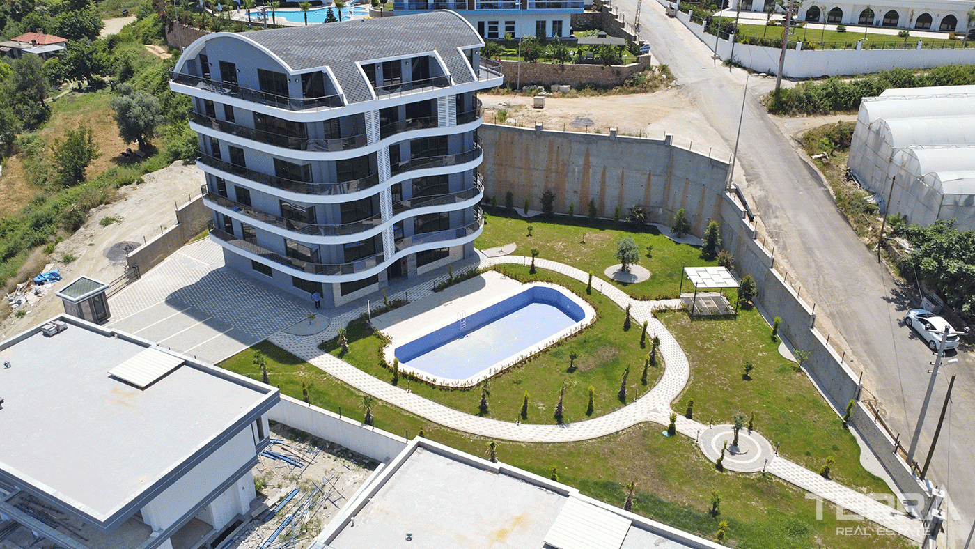 Luxury Apartments 1.3 km from the Beach in Peaceful Kargıcak, Alanya - 97729