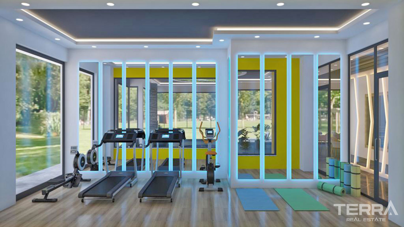 Luxury Apartments with Rich Amenities in the Complex in Oba, Alanya - 60118