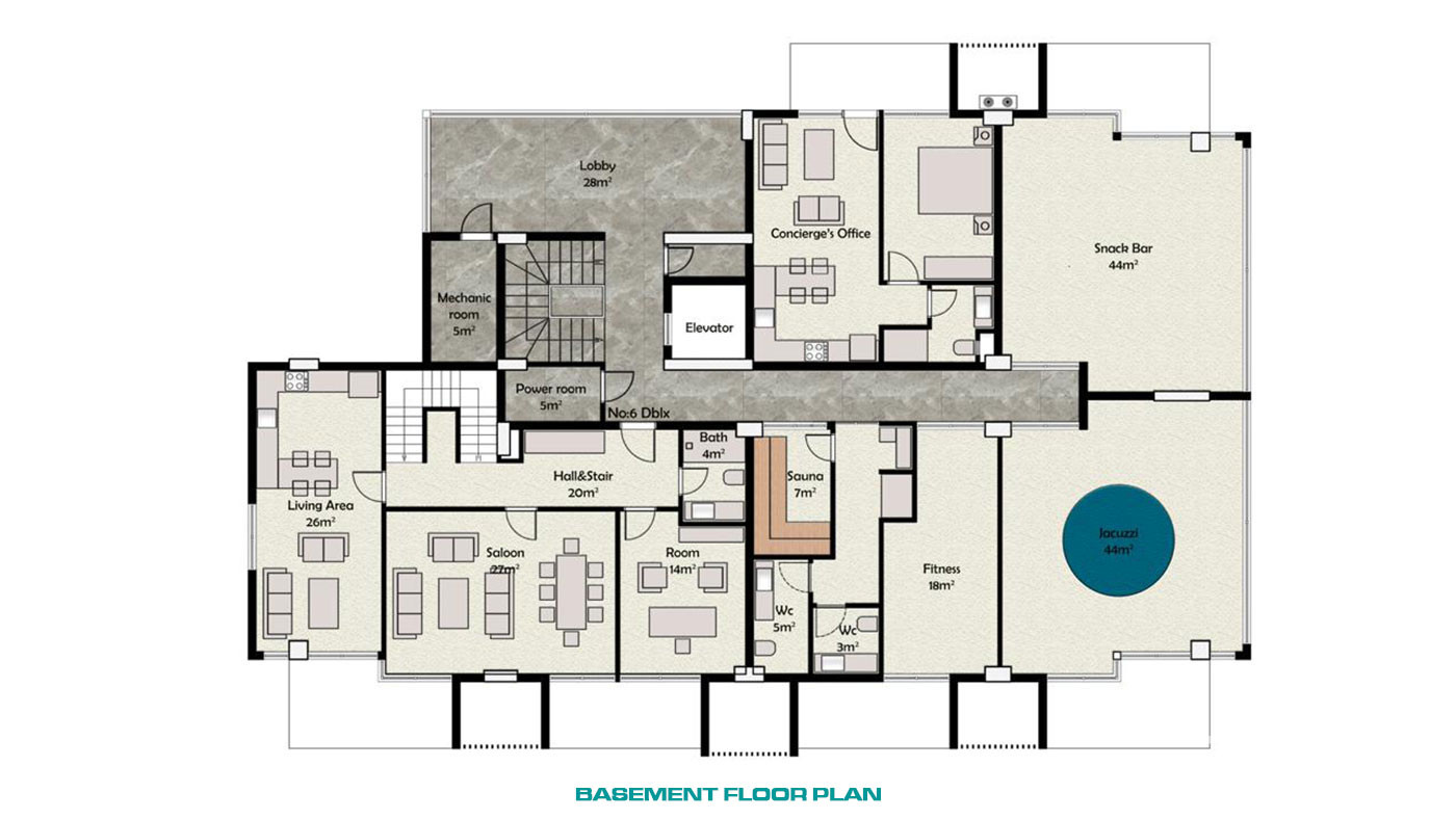 Luxury Apartments with Rich Amenities in the Complex in Oba, Alanya - 60120