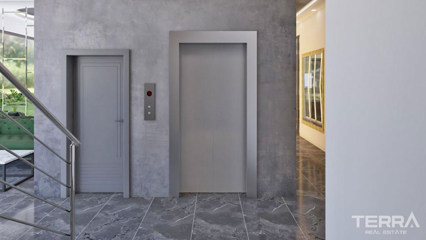 Luxury Apartments with Rich Amenities in the Complex in Oba, Alanya - 60123