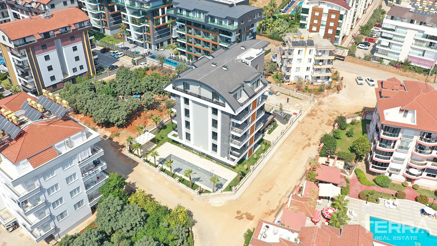 Luxury Apartments with Rich Amenities in the Complex in Oba, Alanya - 72961