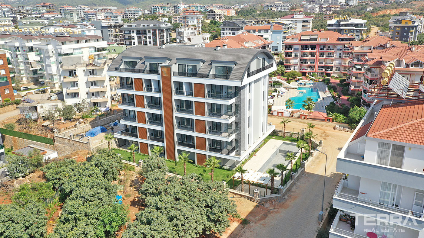 Luxury Apartments with Rich Amenities in the Complex in Oba, Alanya - 72962