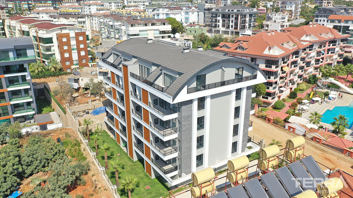Luxury Apartments with Rich Amenities in the Complex in Oba, Alanya - 72965