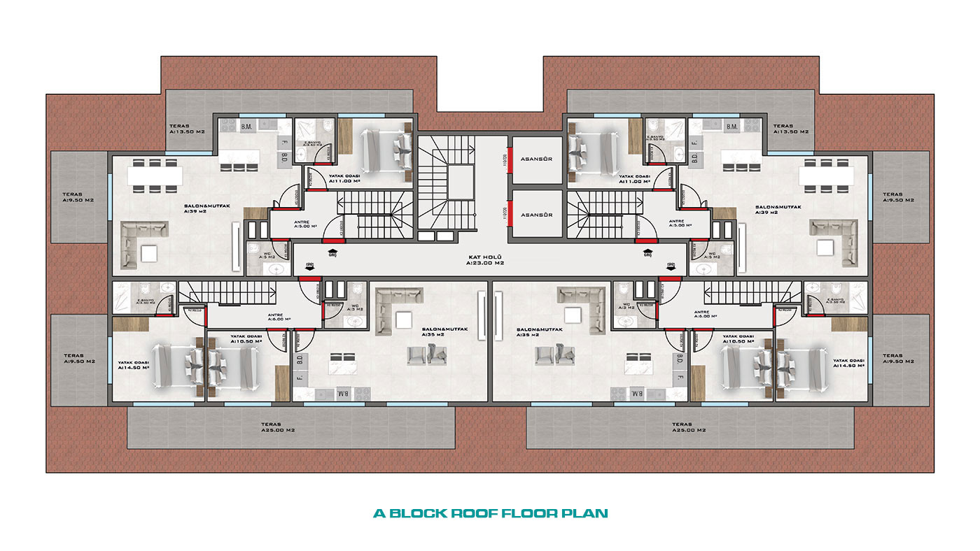 Nowe luksusowe apartamenty z bogatym wyposażeniem w Alanyi, Kestel - 60211