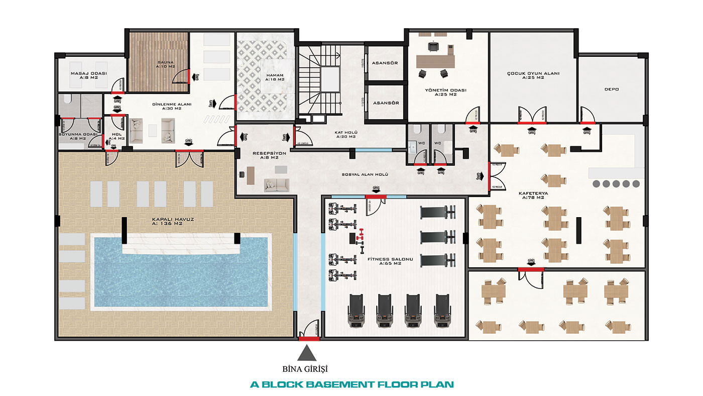 Nowe luksusowe apartamenty z bogatym wyposażeniem w Alanyi, Kestel - 60214