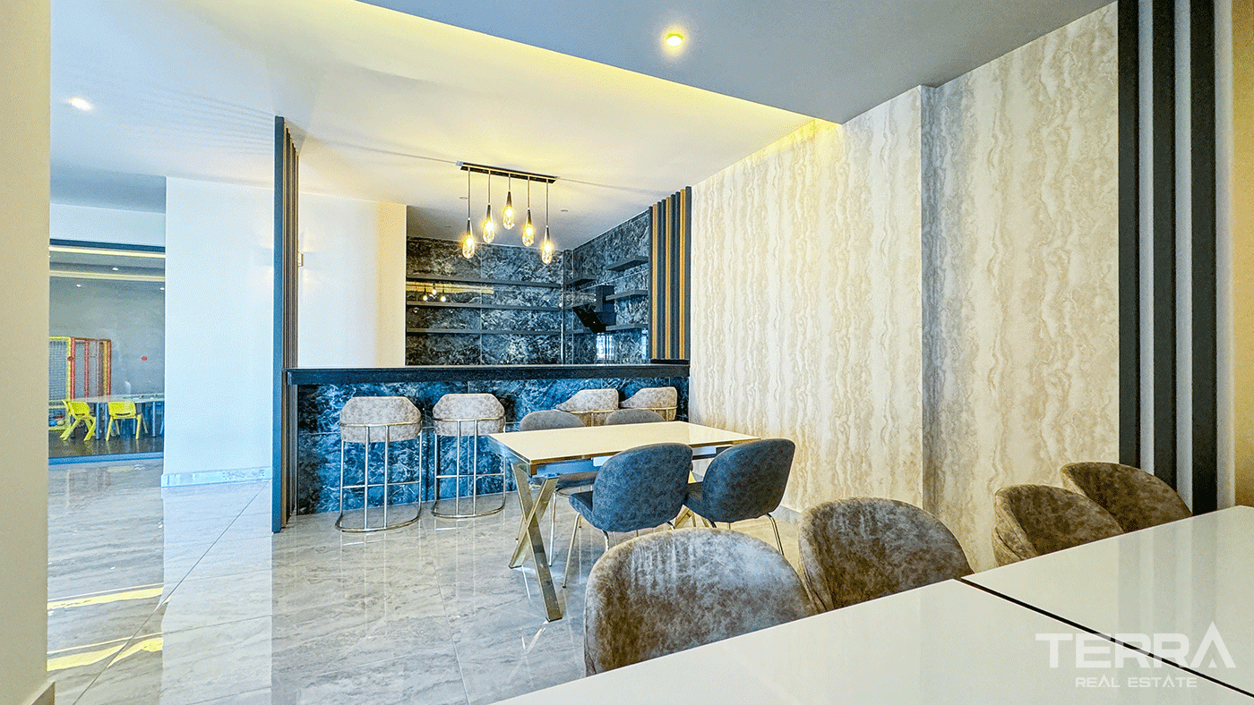 Nowe luksusowe apartamenty z bogatym wyposażeniem w Alanyi, Kestel - 97718