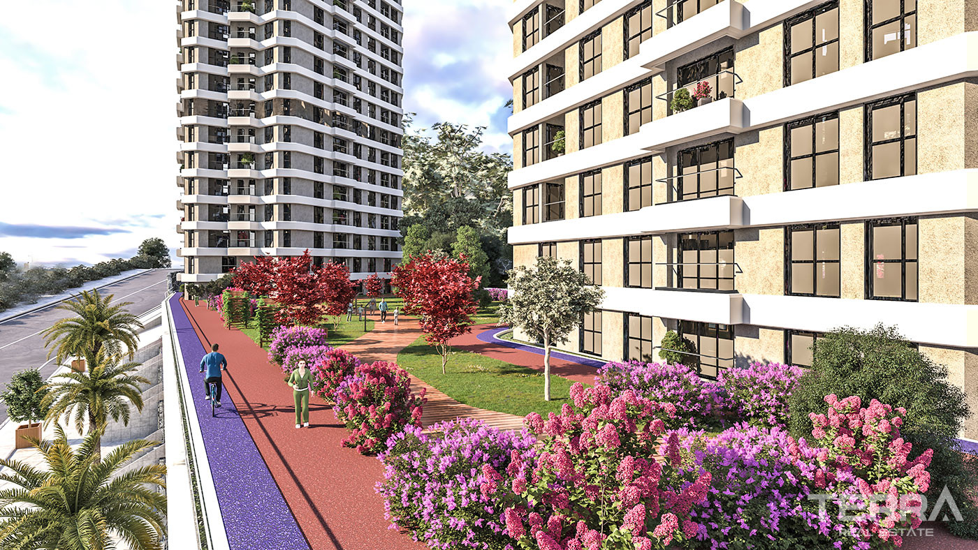 Sea View Apartments in a Luxurious Complex in Kartal, Istanbul - 60340