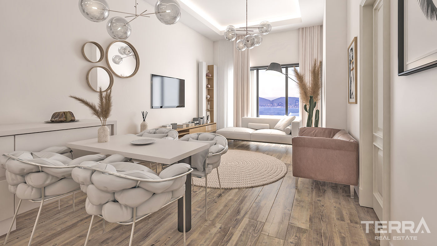 Sea View Apartments in a Luxurious Complex in Kartal, Istanbul - 60350