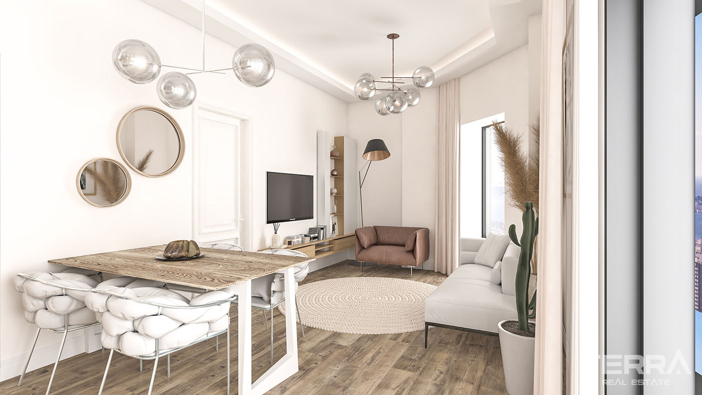 Sea View Apartments in a Luxurious Complex in Kartal, Istanbul - 60354