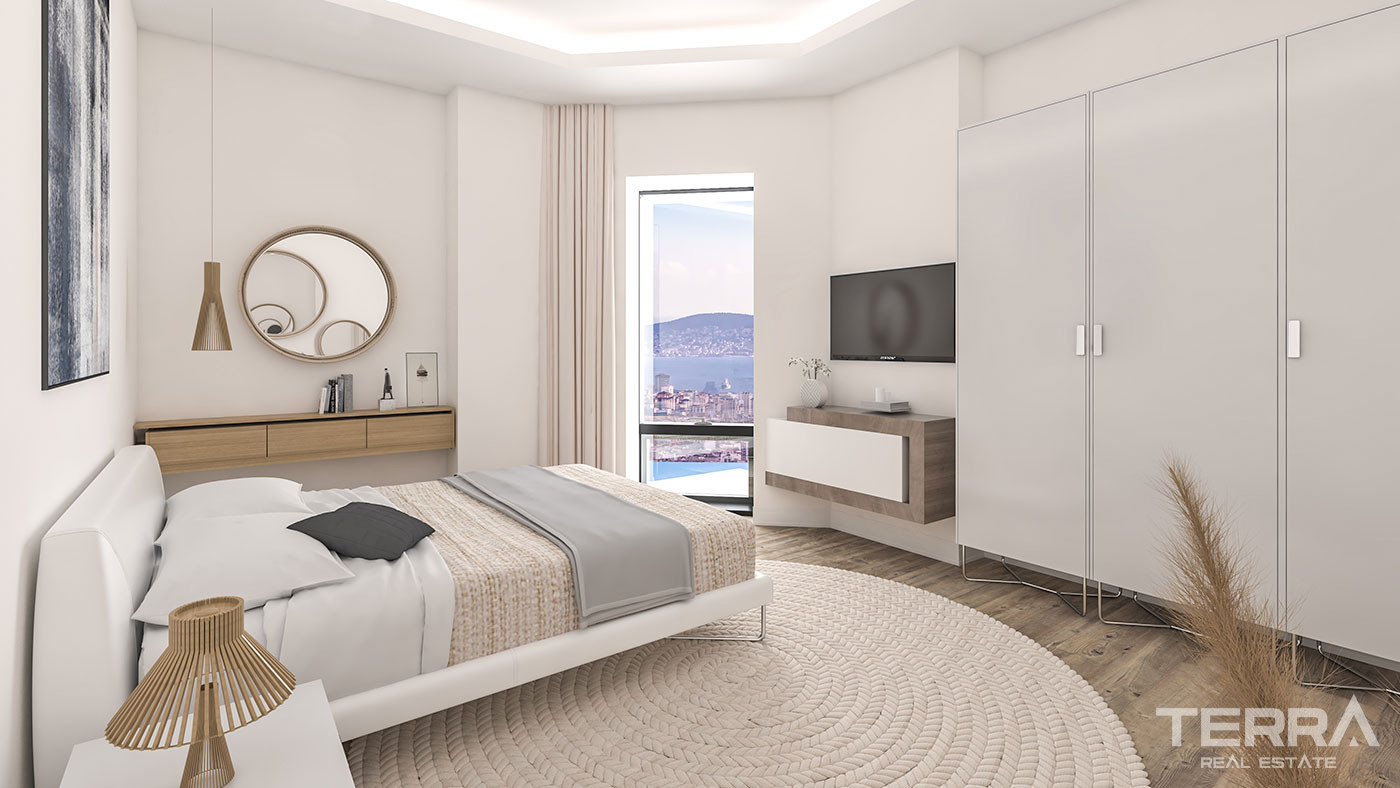 Sea View Apartments in a Luxurious Complex in Kartal, Istanbul - 60360