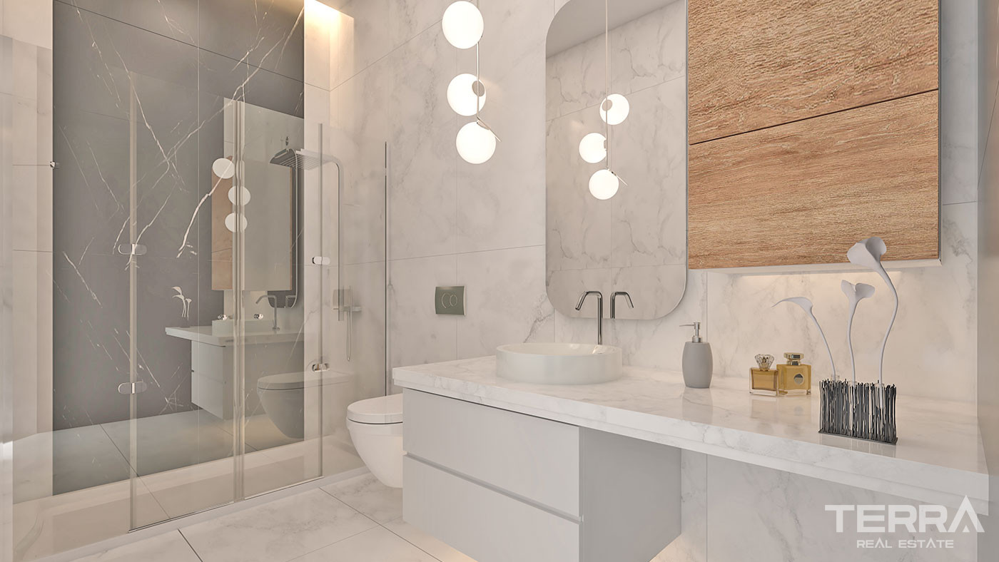 Sea View Apartments in a Luxurious Complex in Kartal, Istanbul - 60361