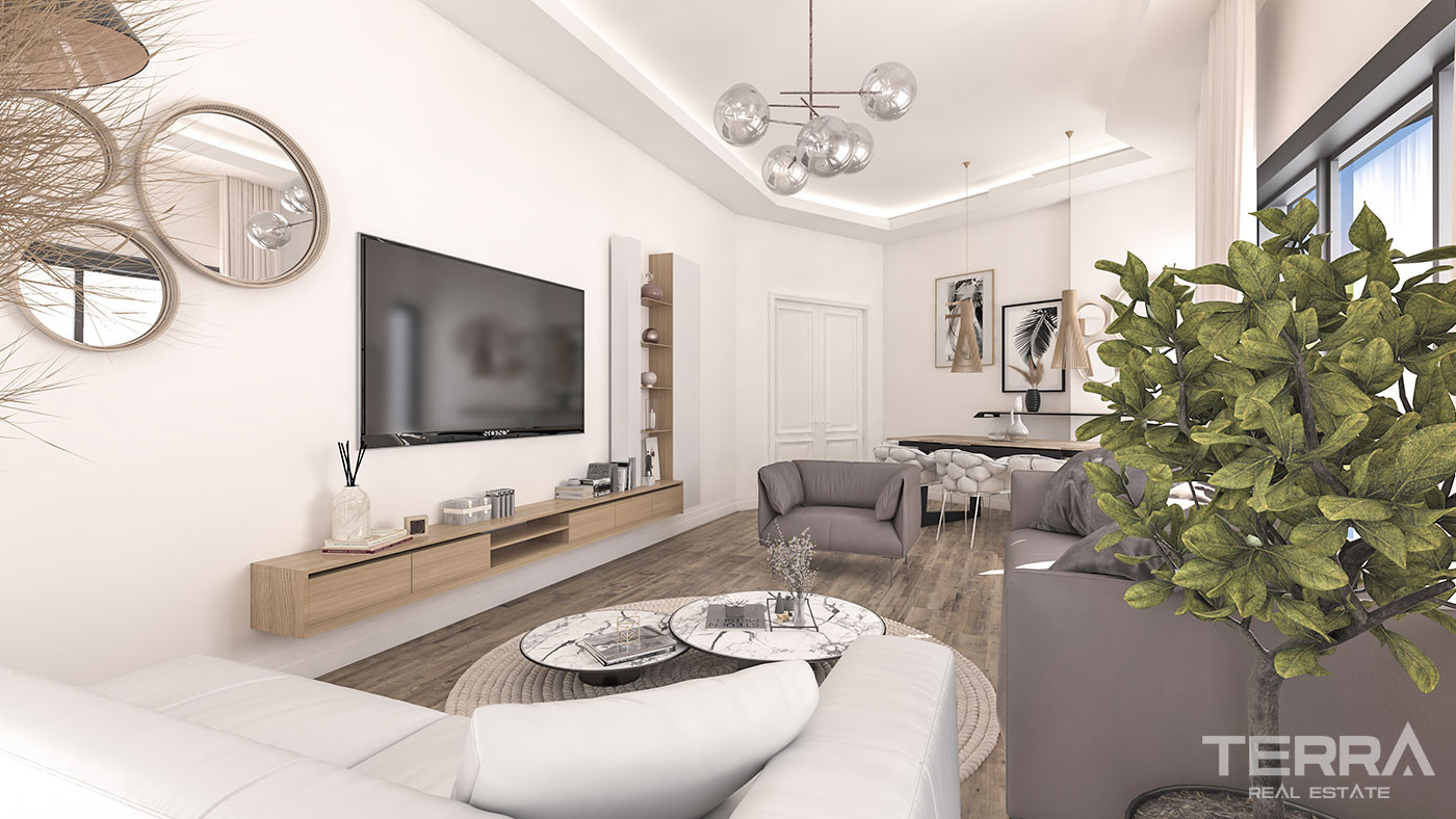 Sea View Apartments in a Luxurious Complex in Kartal, Istanbul - 60365
