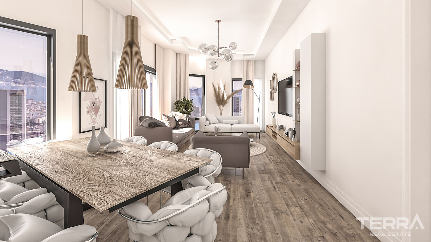 Sea View Apartments in a Luxurious Complex in Kartal, Istanbul - 60367