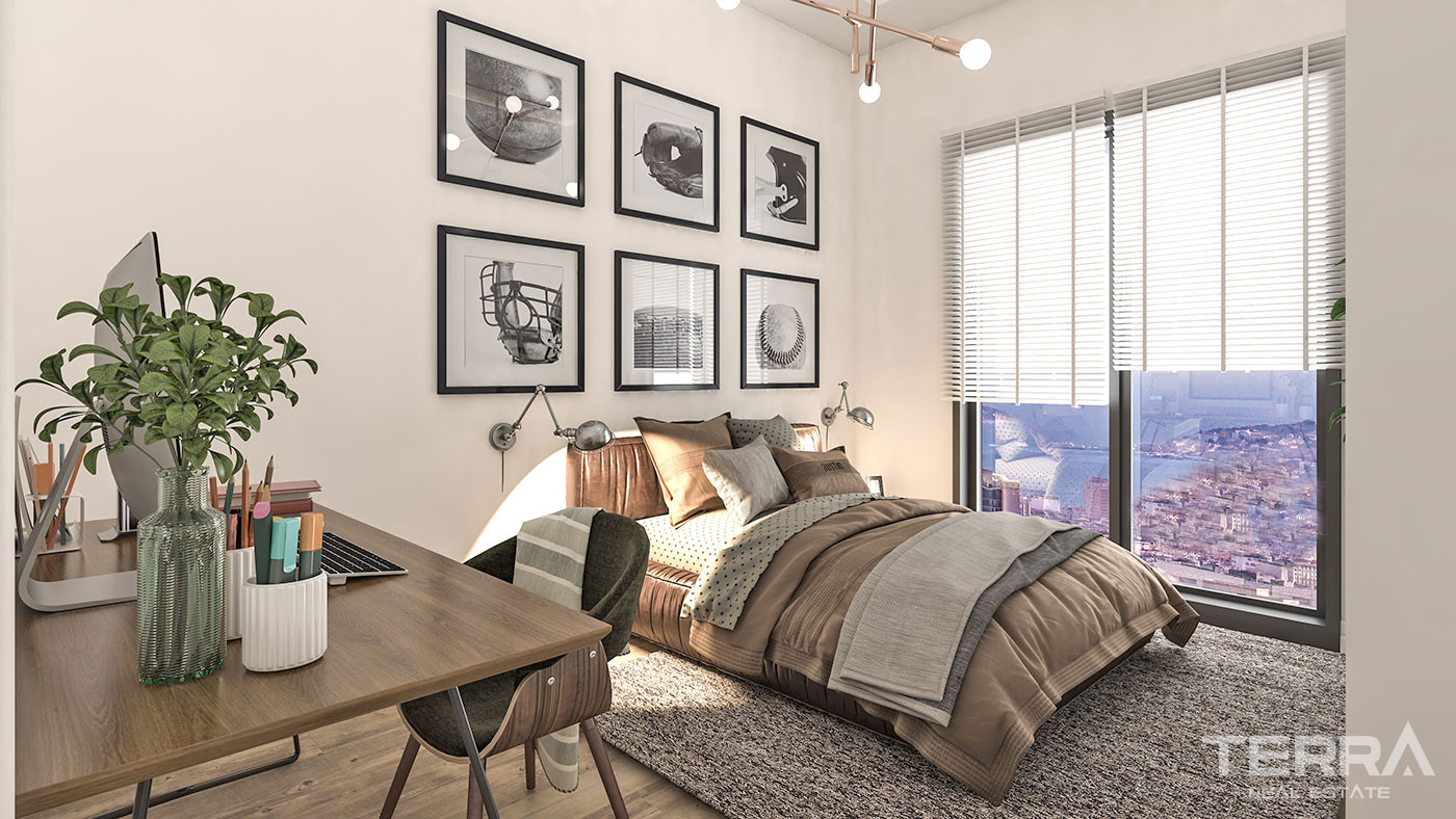 Sea View Apartments in a Luxurious Complex in Kartal, Istanbul - 60369
