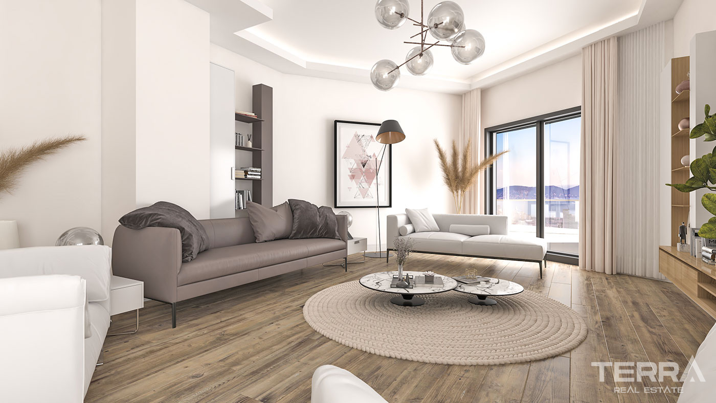 Sea View Apartments in a Luxurious Complex in Kartal, Istanbul - 60375