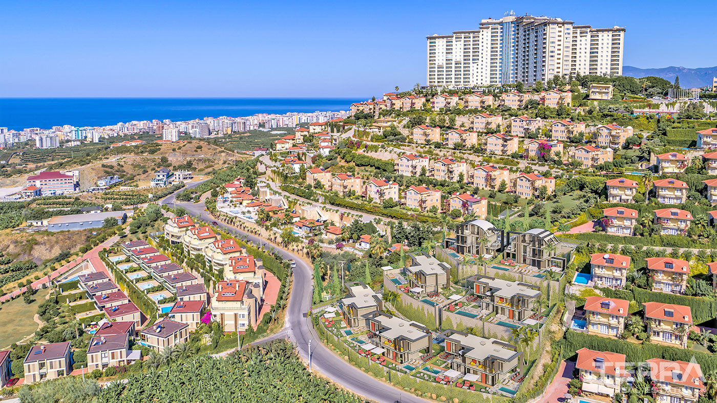 Sea View Villas in Alanya, Kargıcak with 5-Star Hotel Amenities - 60398