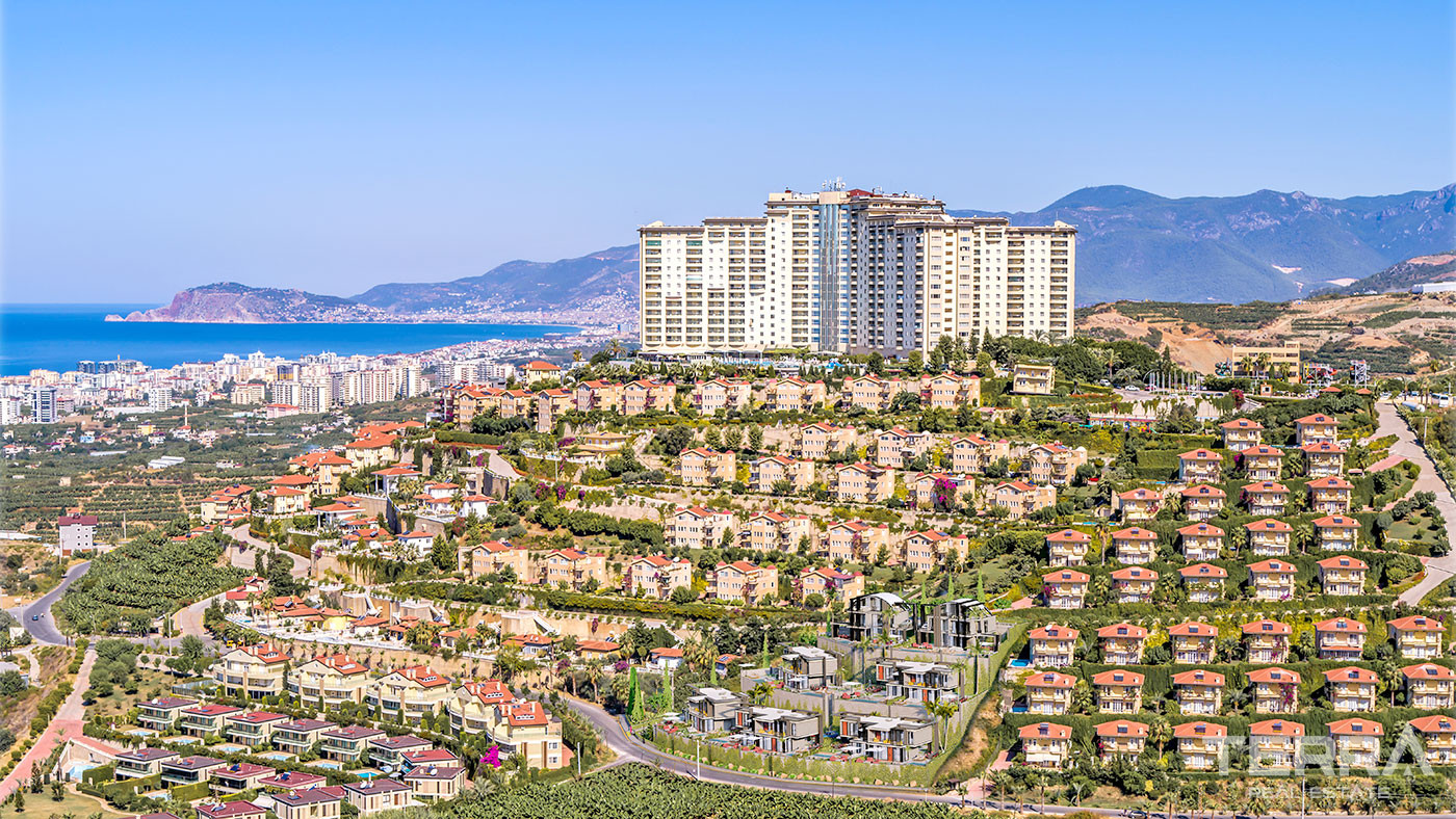Sea View Villas in Alanya, Kargıcak with 5-Star Hotel Amenities - 60399