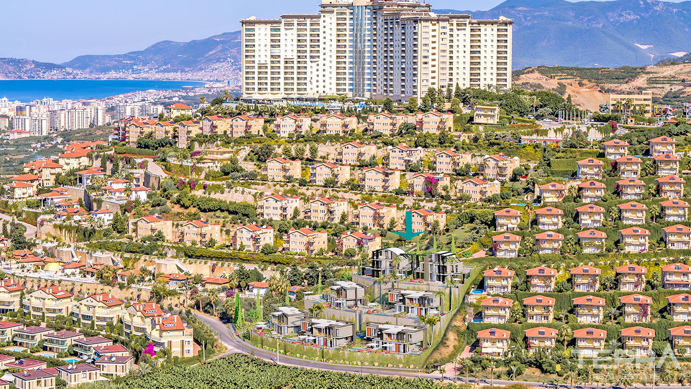 Sea View Villas in Alanya, Kargıcak with 5-Star Hotel Amenities - 60400