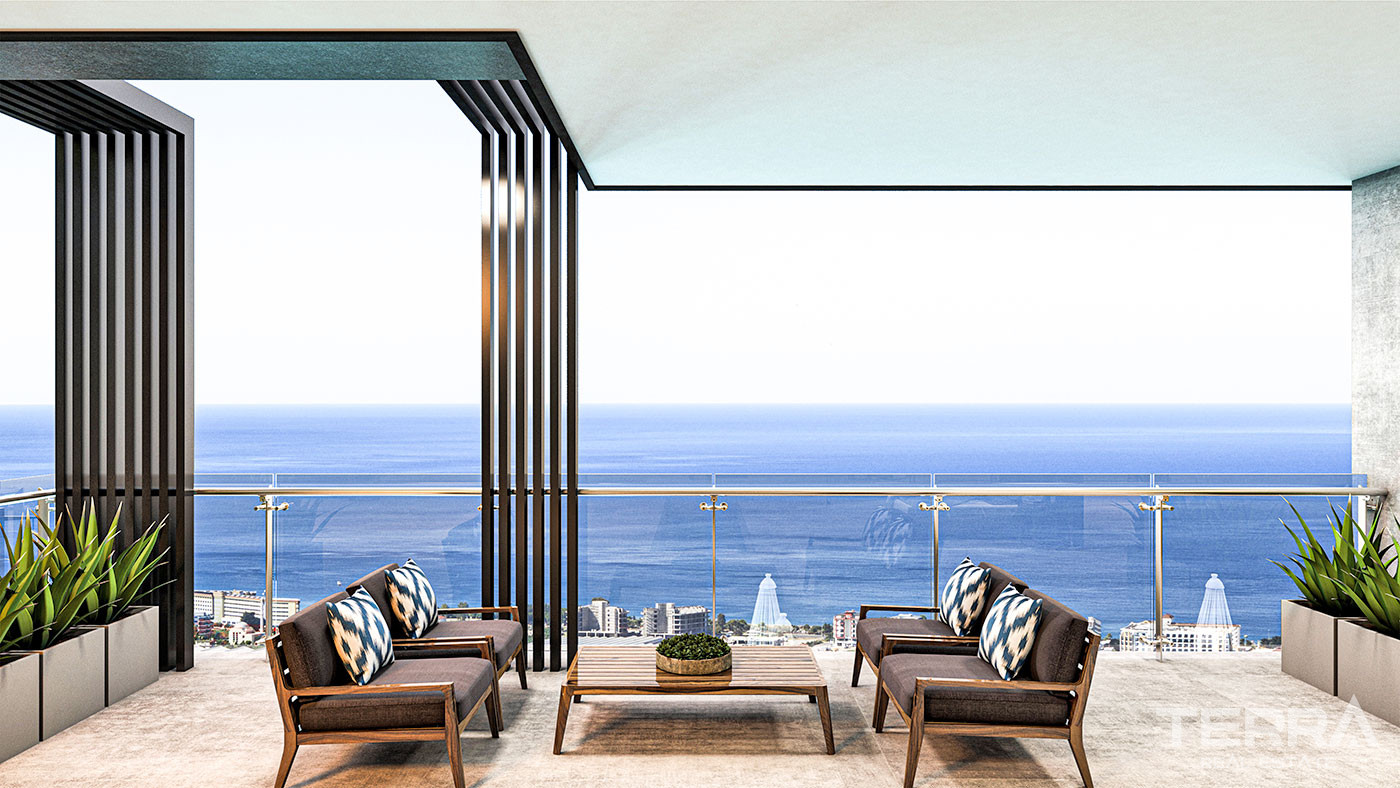 Sea View Villas in Alanya, Kargıcak with 5-Star Hotel Amenities - 60413