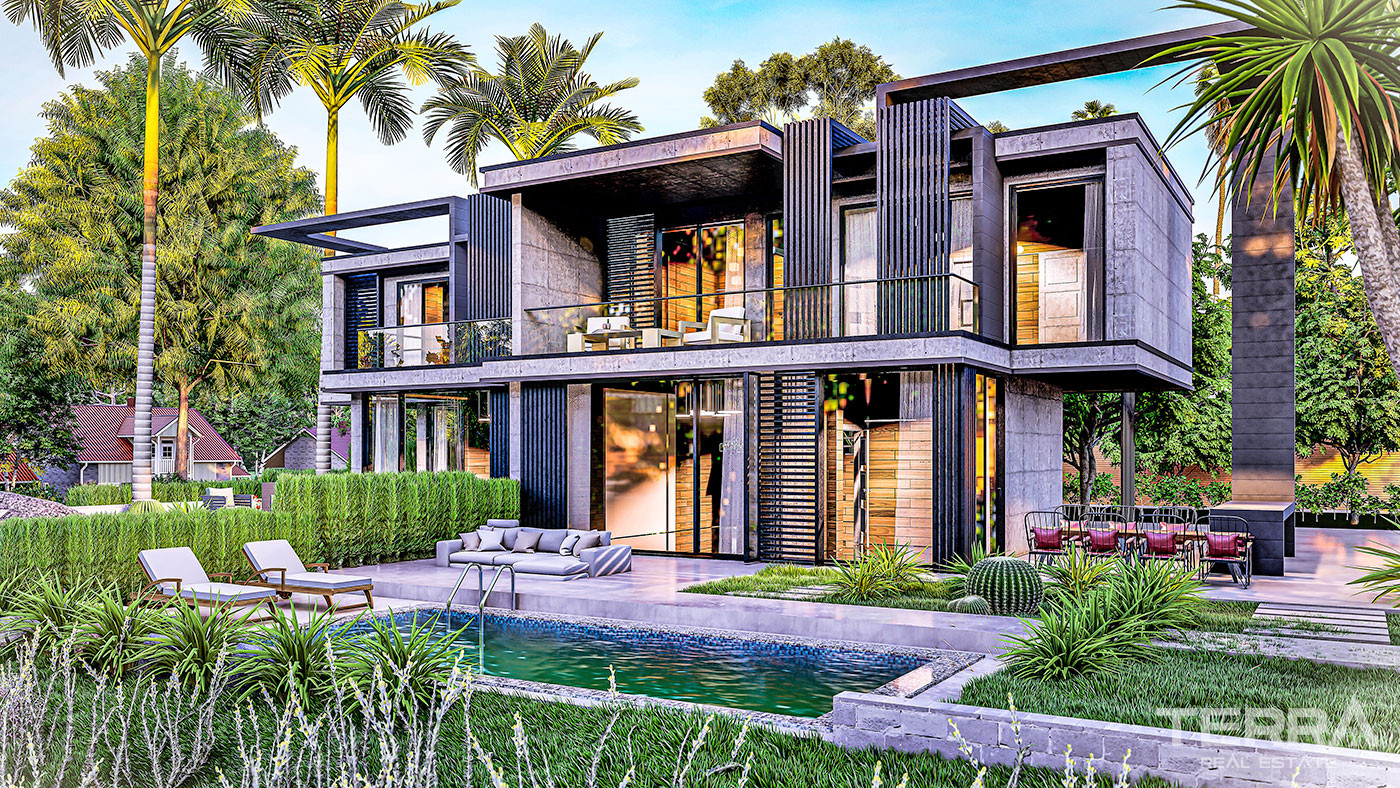 Sea View Villas in Alanya, Kargıcak with 5-Star Hotel Amenities - 60424