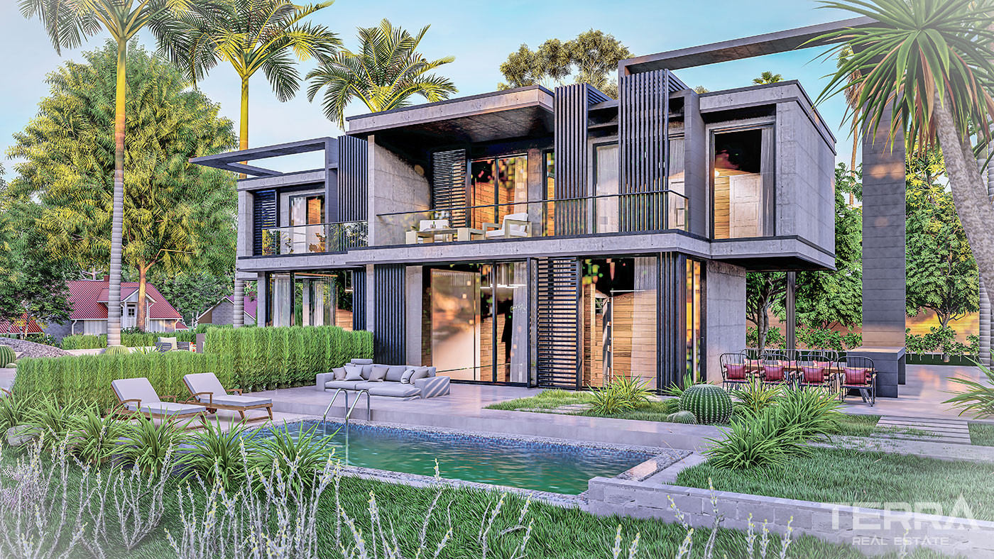 Sea View Villas in Alanya, Kargıcak with 5-Star Hotel Amenities - 60425
