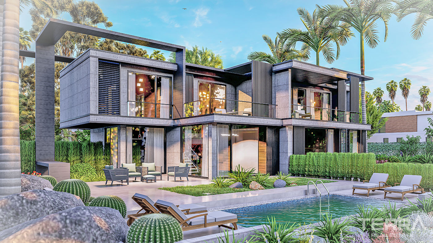 Sea View Villas in Alanya, Kargıcak with 5-Star Hotel Amenities - 60426