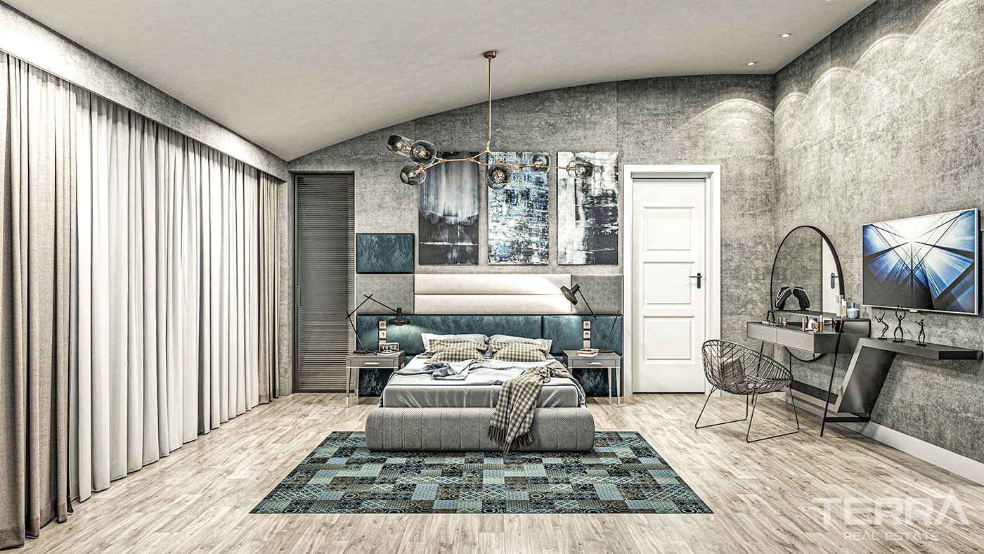 Sea View Villas in Alanya, Kargıcak with 5-Star Hotel Amenities - 60457
