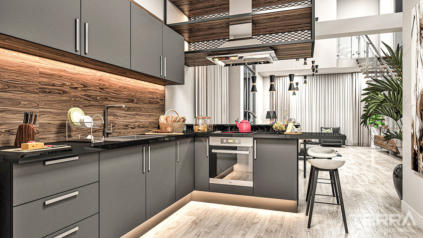 Sea View Villas in Alanya, Kargıcak with 5-Star Hotel Amenities - 60459