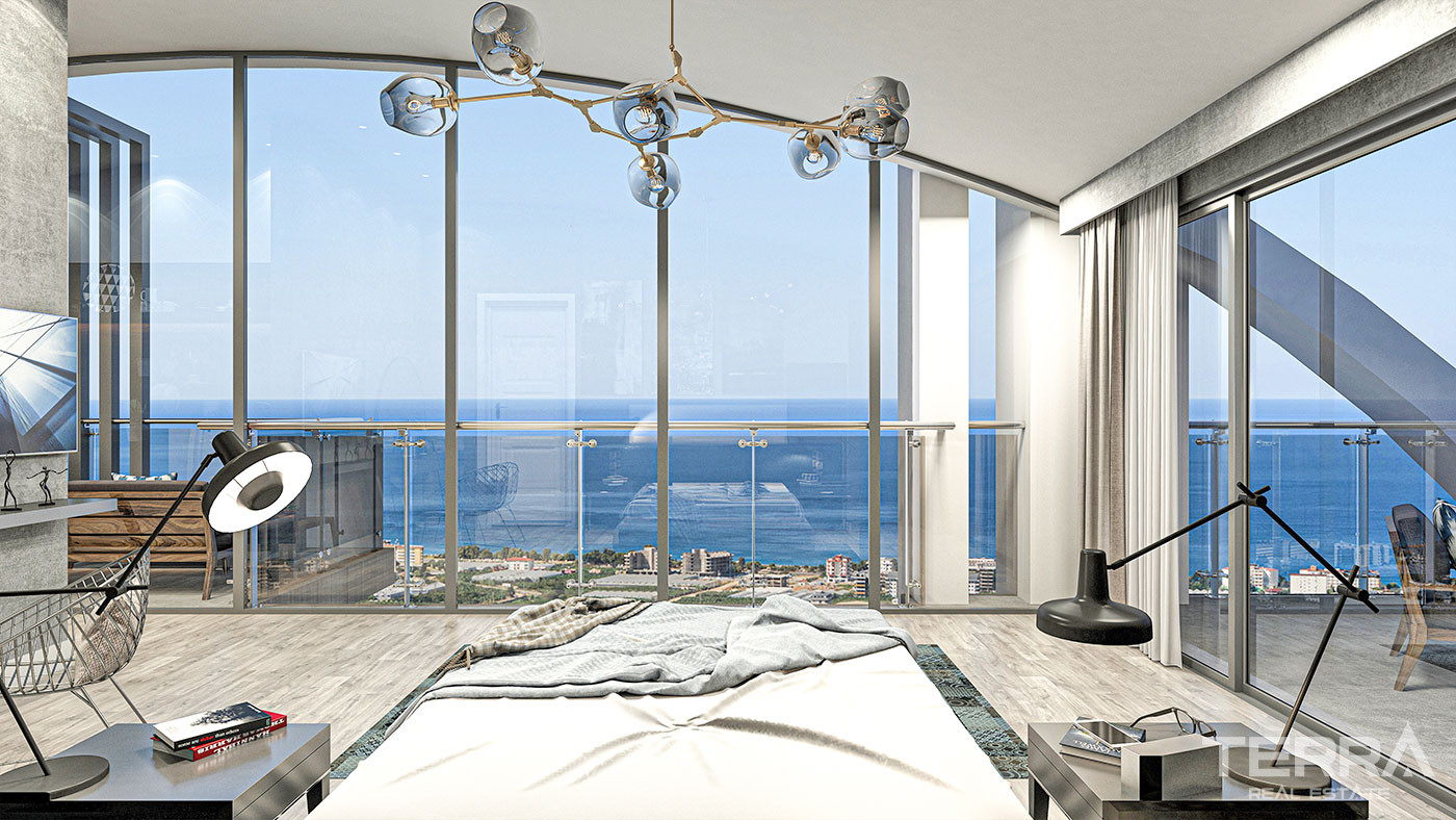 Sea View Villas in Alanya, Kargıcak with 5-Star Hotel Amenities - 60462