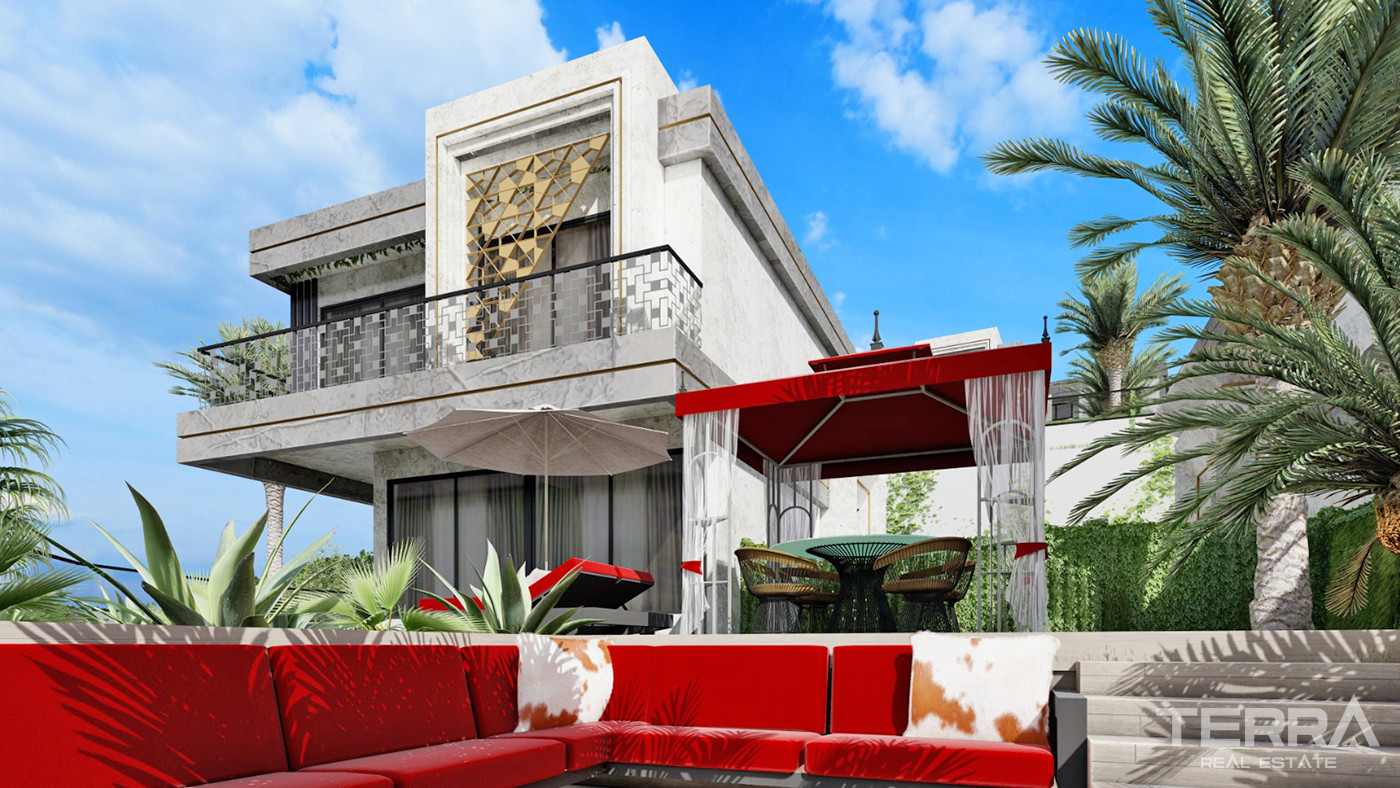 Exclusive Villas with Private Pool and Large Garden in Alanya Kargıcak - 60571