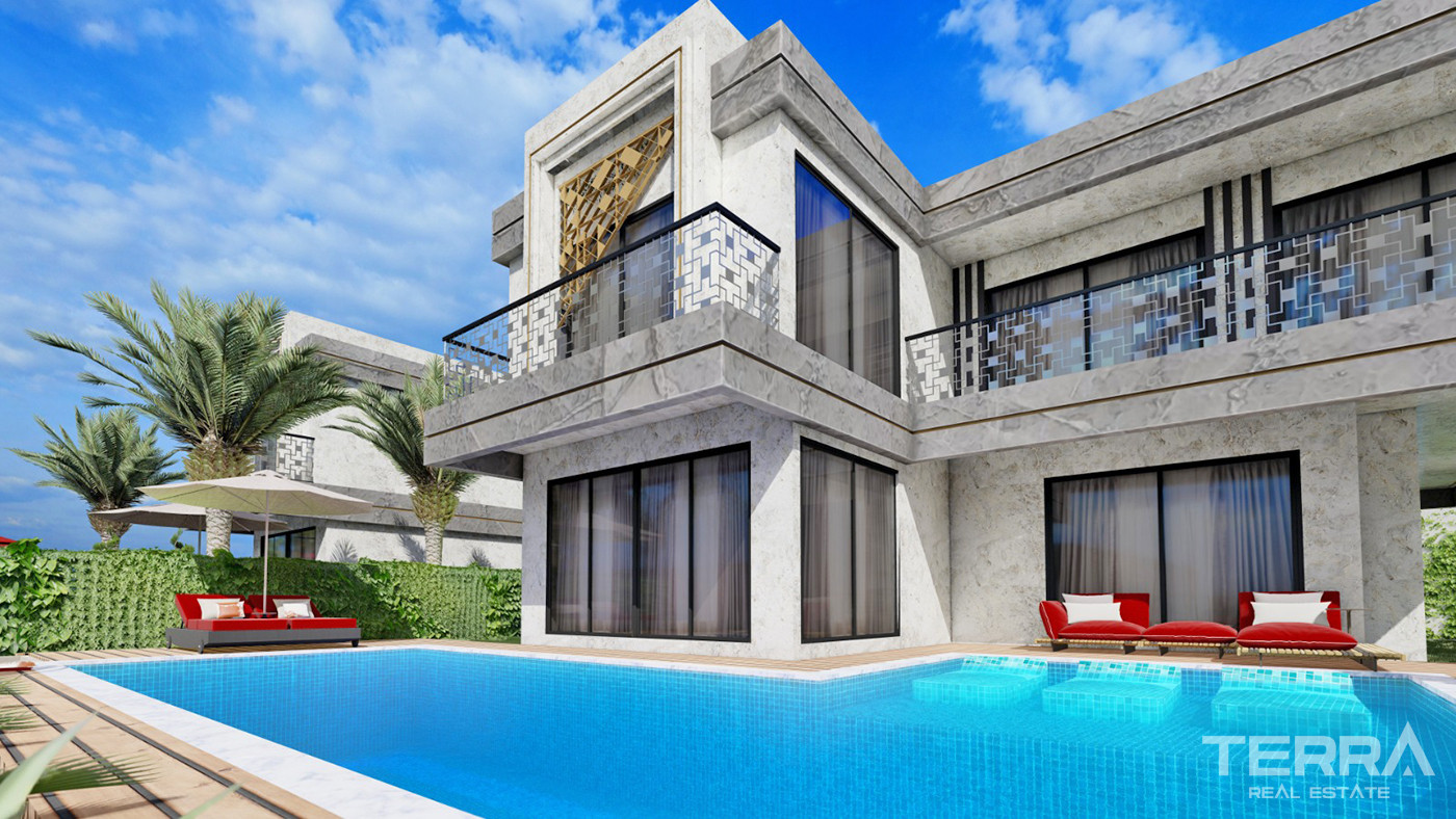 Exclusive Villas with Private Pool and Large Garden in Alanya Kargıcak - 60572