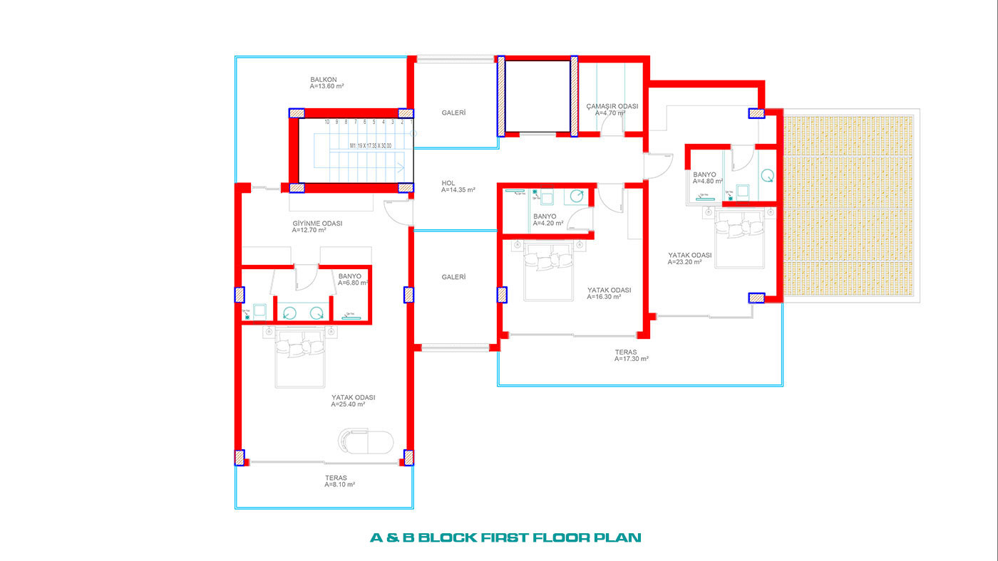 Exclusive Villas with Private Pool and Large Garden in Alanya Kargıcak - 60579