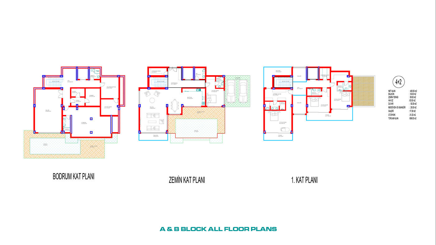 Exclusive Villas with Private Pool and Large Garden in Alanya Kargıcak - 60581