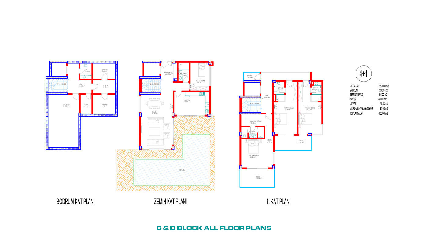 Exclusive Villas with Private Pool and Large Garden in Alanya Kargıcak - 60585