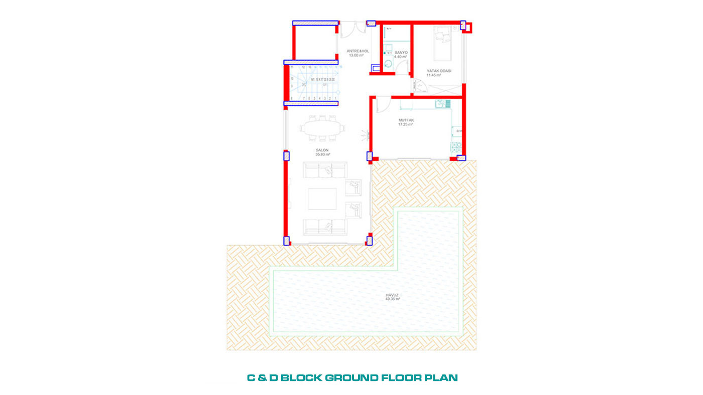 Exclusive Villas with Private Pool and Large Garden in Alanya Kargıcak - 60586