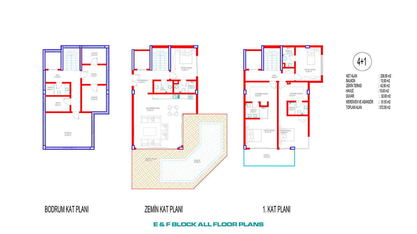 Exclusive Villas with Private Pool and Large Garden in Alanya Kargıcak - 60589