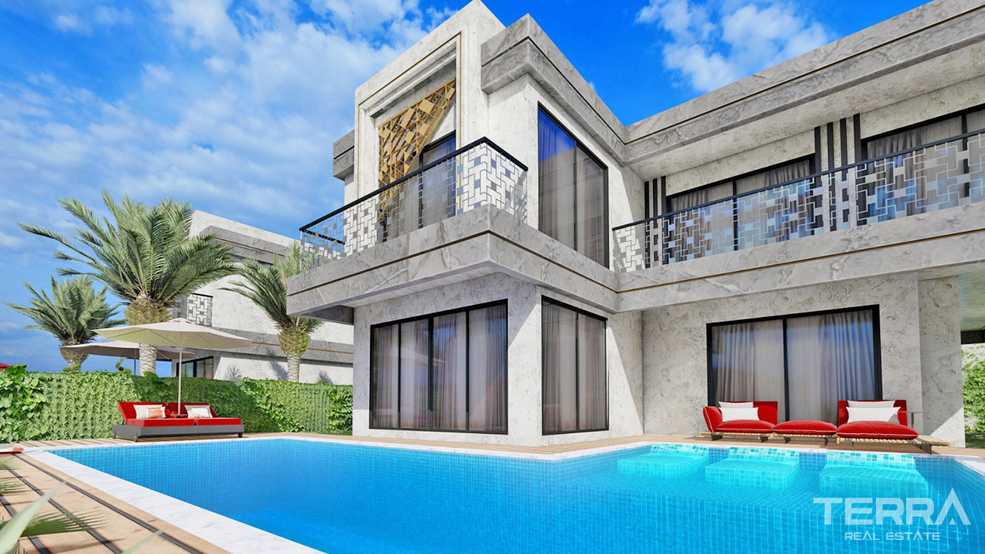 Exclusive Villas with Private Pool and Large Garden in Alanya Kargıcak - 60593