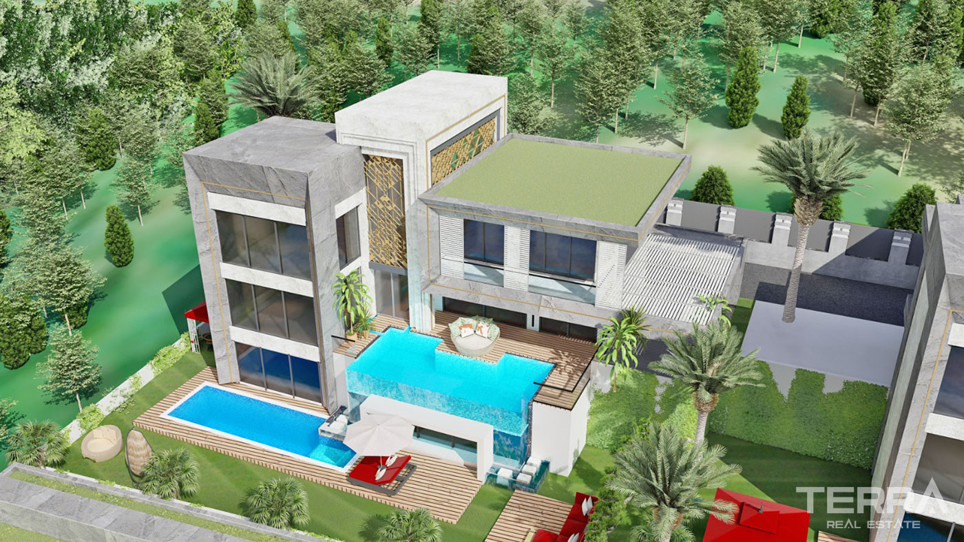 Exclusive Villas with Private Pool and Large Garden in Alanya Kargıcak - 60603