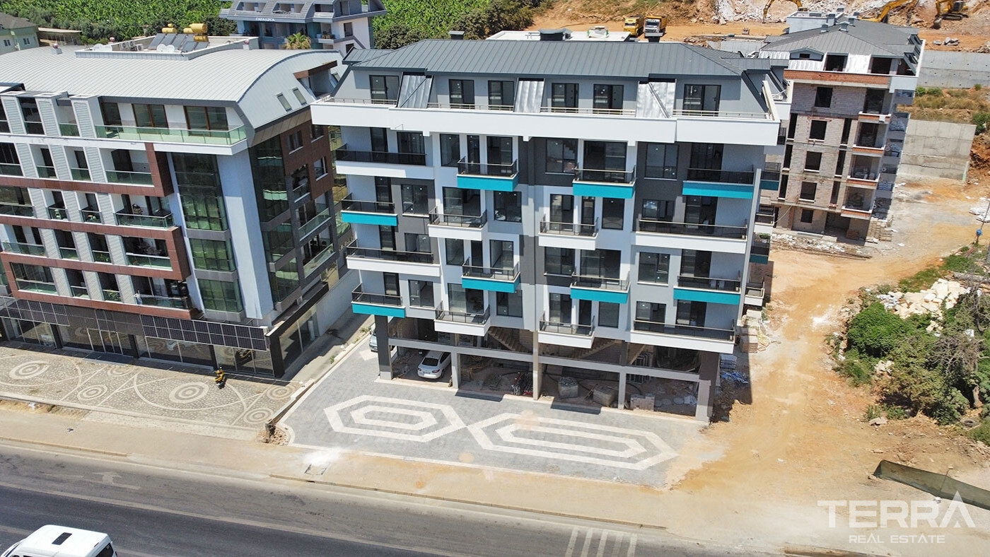 Centrally Located Apartments in Alanya with City and Landscape View - 99483