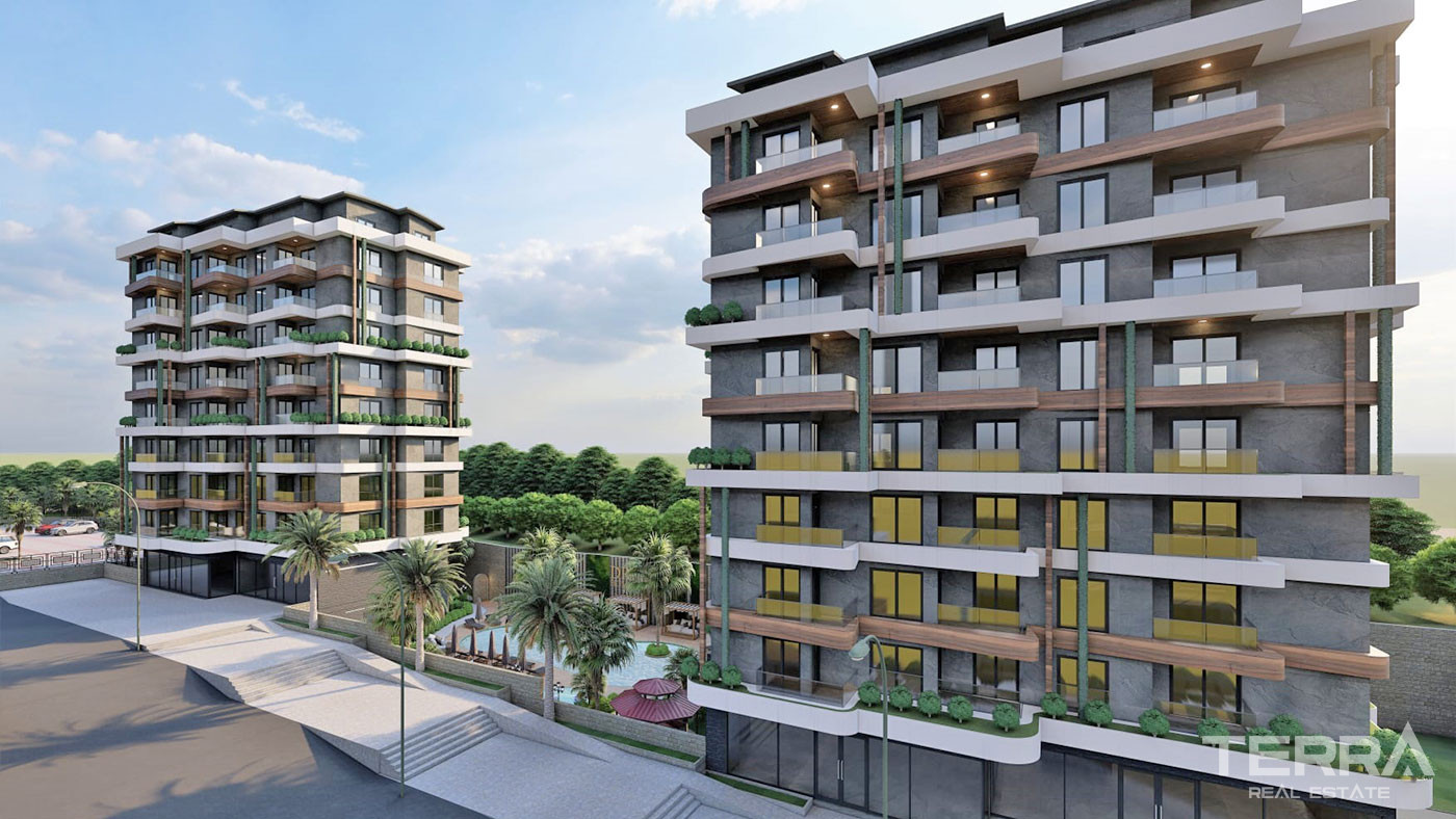 Affordable Apartments in Alanya Avsallar within Proximity to the Beach - 60649