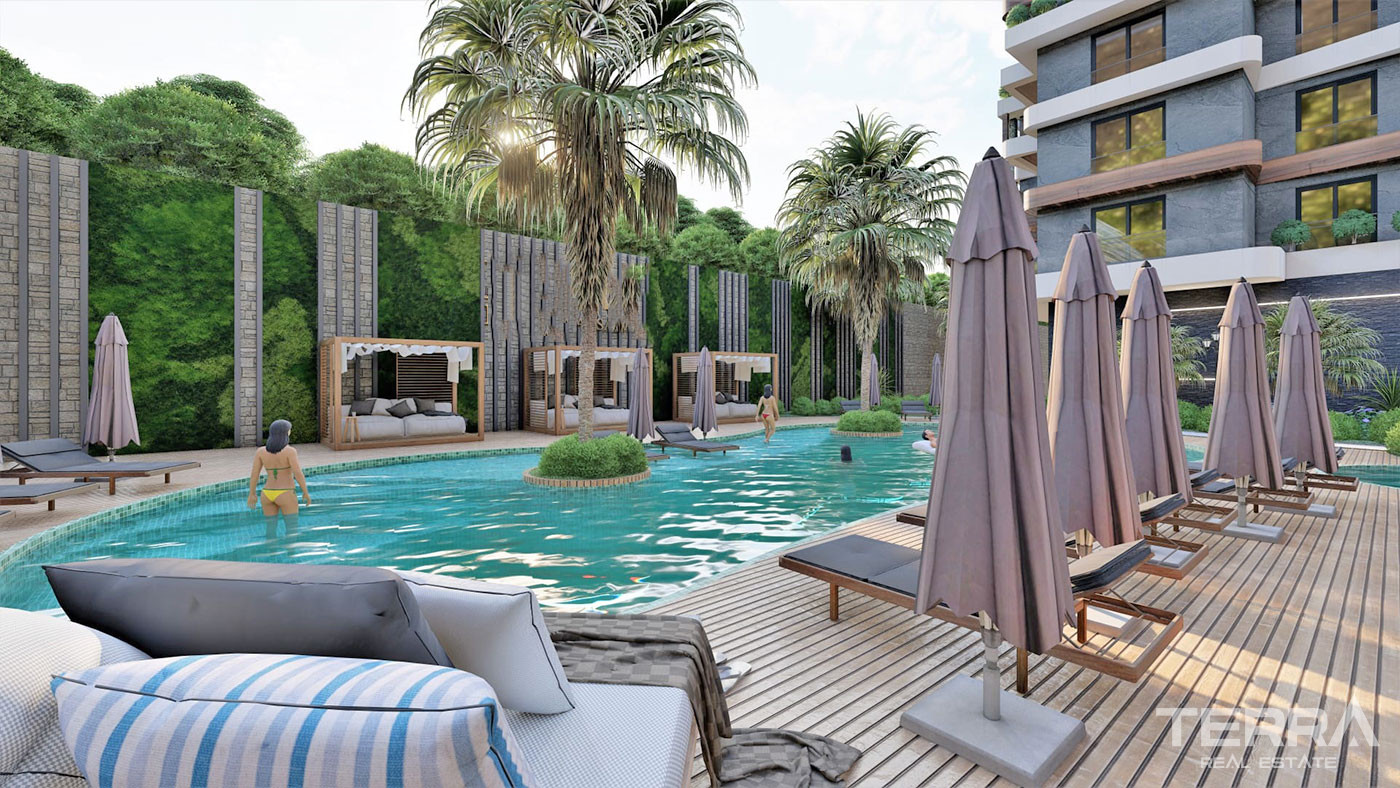 Affordable Apartments in Alanya Avsallar within Proximity to the Beach - 60671