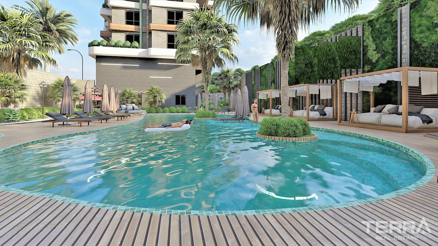 Affordable Apartments in Alanya Avsallar within Proximity to the Beach - 60673