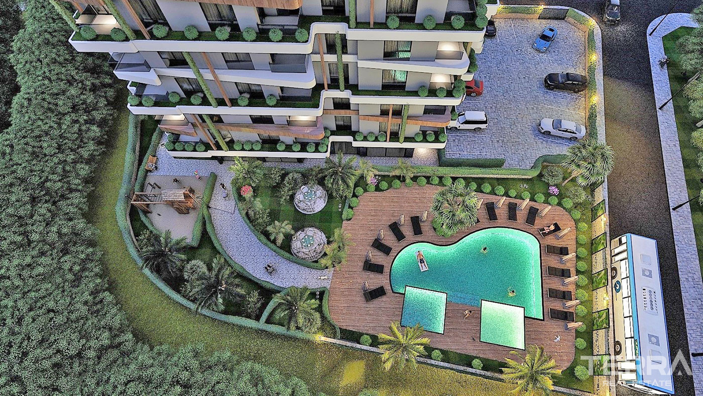 Affordable Apartments in Alanya Avsallar within Proximity to the Beach - 60674