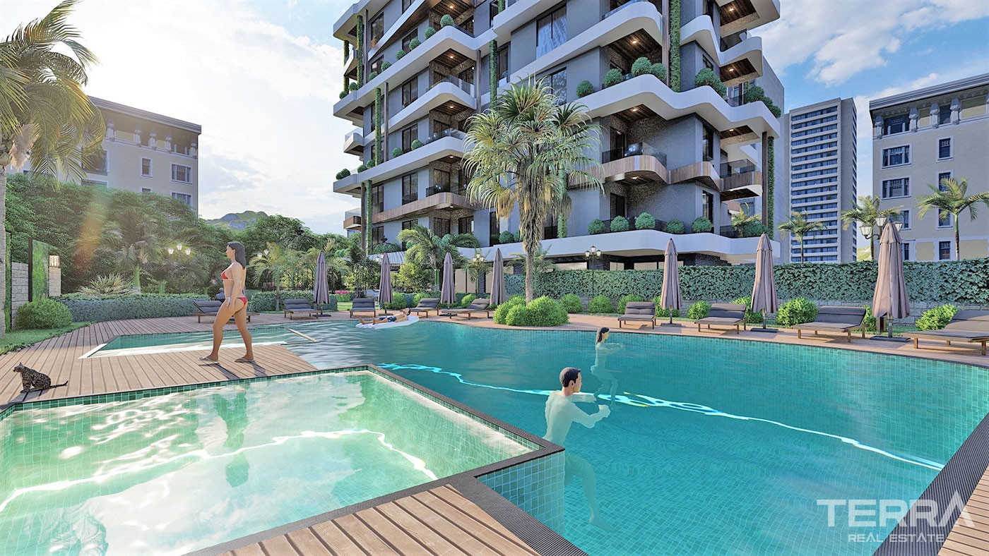 Affordable Apartments in Alanya Avsallar within Proximity to the Beach - 60677