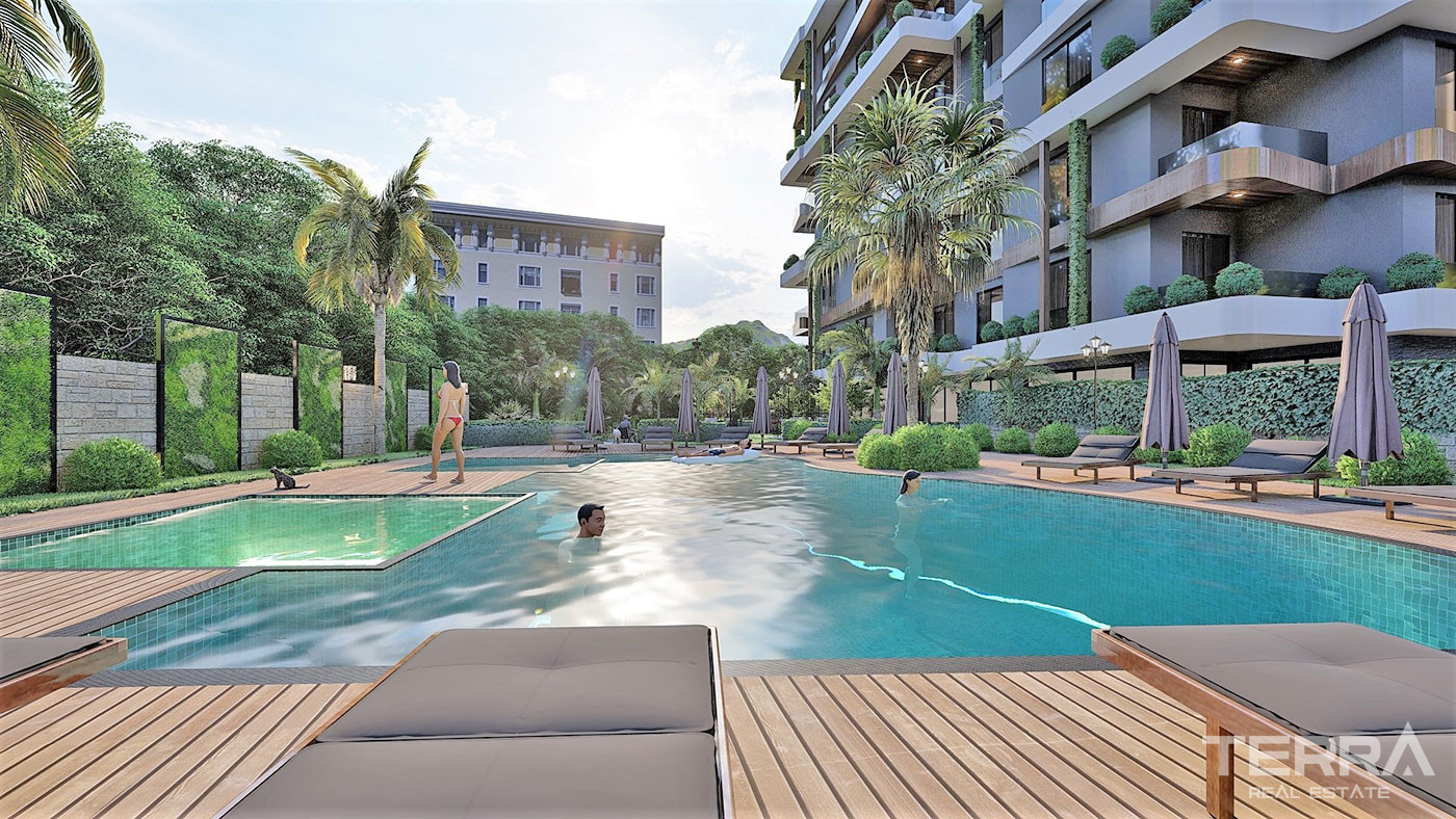 Affordable Apartments in Alanya Avsallar within Proximity to the Beach - 60678