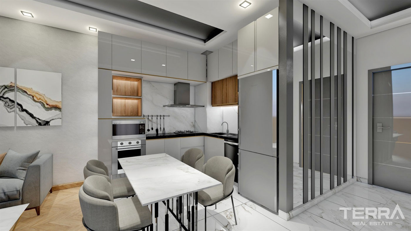 Affordable Apartments in Alanya Avsallar within Proximity to the Beach - 60721
