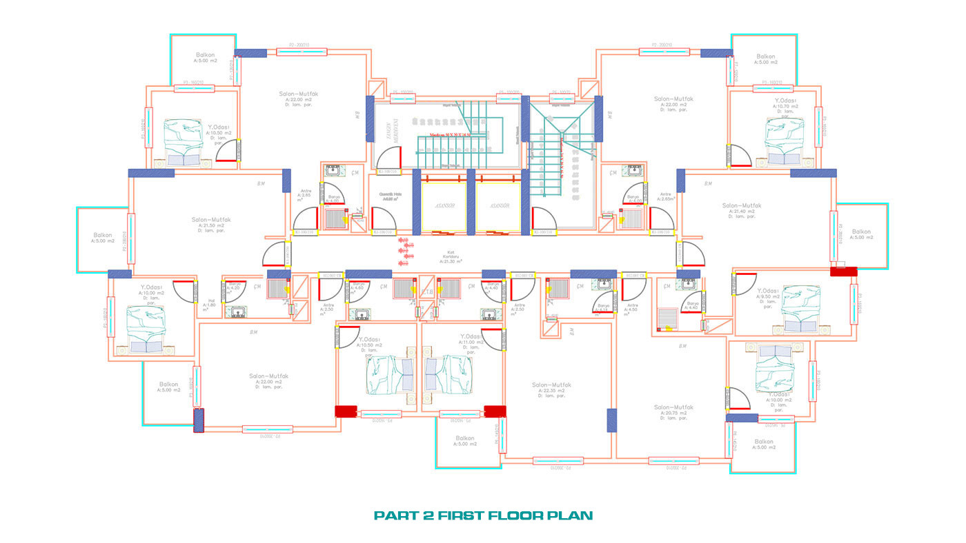 Affordable Apartments in Alanya Avsallar within Proximity to the Beach - 60763