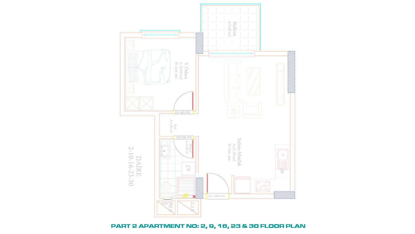 Affordable Apartments in Alanya Avsallar within Proximity to the Beach - 60766