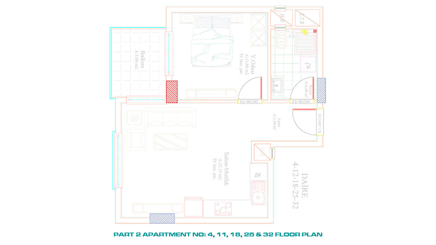 Affordable Apartments in Alanya Avsallar within Proximity to the Beach - 60768